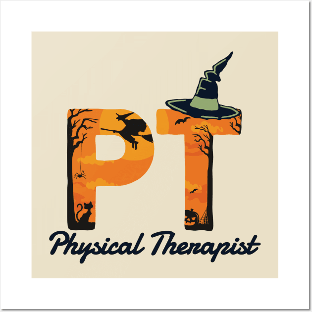 Physical Therapist - Halloween Wall Art by Real Pendy